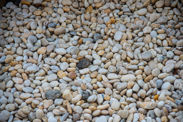 Round stones for building and decorating