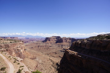 Fototapeta na wymiar great views fo canyonlands national park