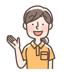 ポロシャツ　女性　介護職など