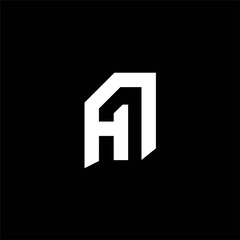 Fototapeta premium letter H Logo design Vector Image , logo letter h abstract , logo letter h1 combination 