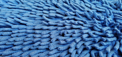 The texture of the new floor cloth