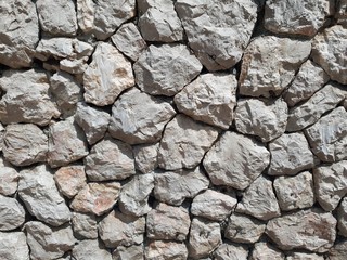 tileable large rock Stone attached wall texture 