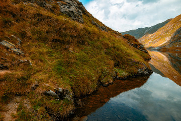 rocks on the mountain at the base of the mountain