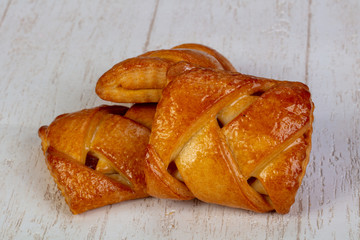 Delicious puff pastry