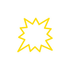 Sun Icon Vector Design Template