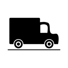 Lorry sign, symbol, Vector illustration