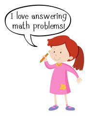 English phrase with people in actions on white background