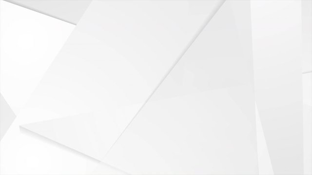 Abstract grey hi-tech polygonal corporate motion background. Seamless looping. Video animation Ultra HD 4K 3840x2160