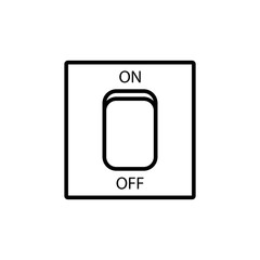Light Switch Icon Design Vector Template