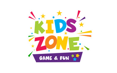 Creative kids game zone for children
