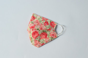 Big Space Fabric Face Mask with Filter Pocket - Filter Pocket View