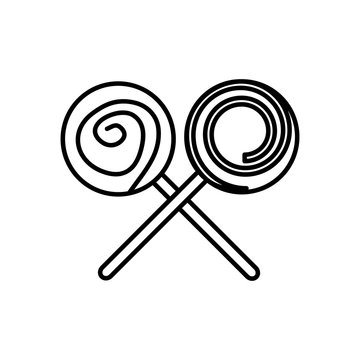 recommend clip art: Lollipop Icon Design Vector Template