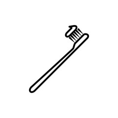Tooth Brush Icon Design Vector Template
