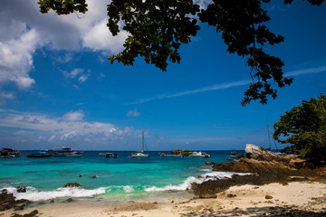 tropical beach in thailand