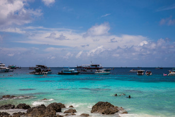 tropical beach in thailand