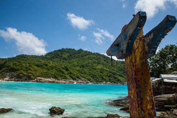 tropical island in thailand