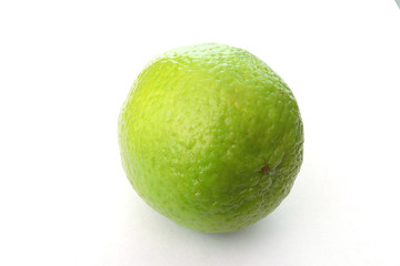 Lime. Lime on a white background. Isolated lime