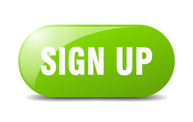 sign up button. sign up sign. key. push button.