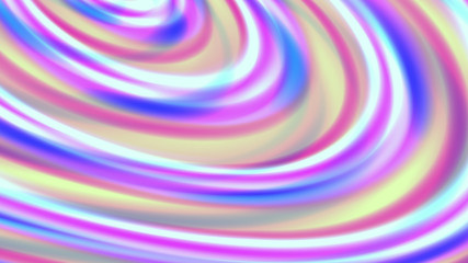 Holographic Background. Fantasy Card. Hipster Cover Design On Light Background. Trendy Minimal Design. Digital Vector Illustration.