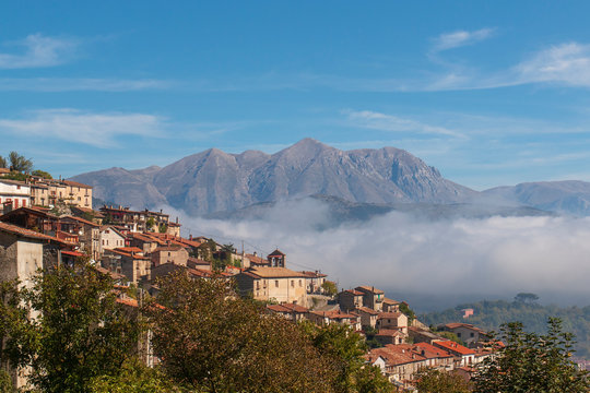 Tagliacozzo e il Monte Velino