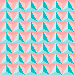 Pattern triangular colored vintage