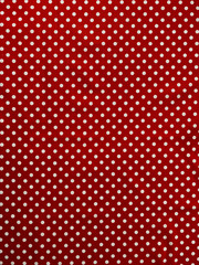 red polka dots