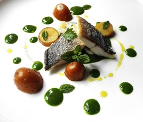 fish with vegetables