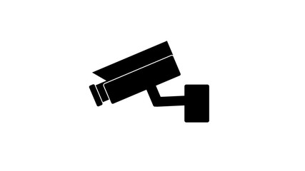 Fixed CCTV, Security Camera Icon   Template Illustration Desig