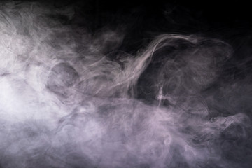 stage light with light fog