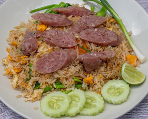 Thai food mixed dishes 