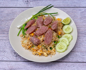Thai food mixed dishes 