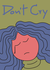 The crying of women often comes out of feelings inside