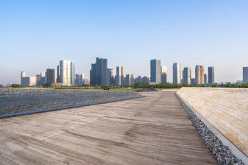 Obraz premium city skyline