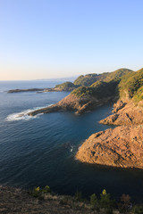 宮崎県日向市　早朝の馬ヶ背