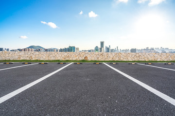 Fototapeta premium road in city