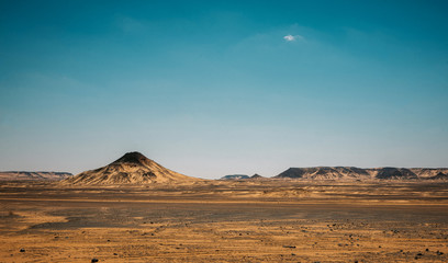 Fototapeta na wymiar Black desert