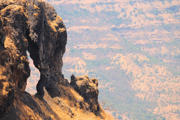 Elephant's head Point in Mahabaleshwar