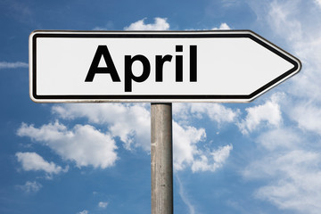 Wegweiser April
