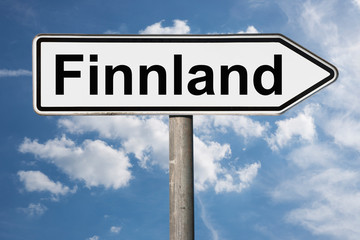Wegweiser Finnland