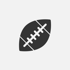 american football icon vector illustration design
