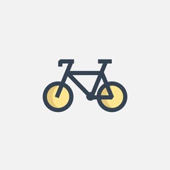 bicycle icon vector illustration design