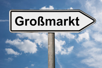 Wegweiser Großmarkt