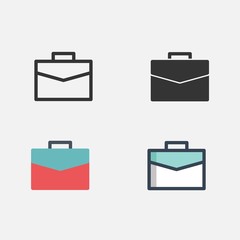 briefcase icon vector illustration design