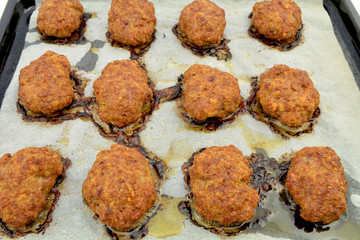 kotlety mielone pieczone