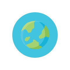 earth planet icon vector illustration design