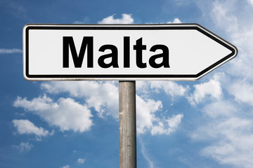 Wegweiser Malta