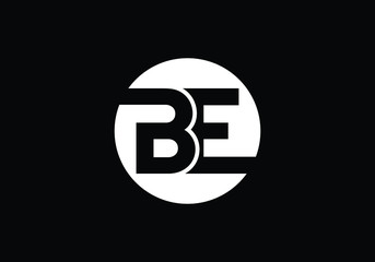 Initial Monogram Letter B E Logo Design Vector Template. Graphic Alphabet Symbol for Corporate Business Identity © BakiBullah