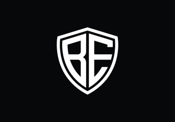 Initial Monogram Letter B E Logo Design Vector Template. Graphic Alphabet Symbol for Corporate Business Identity