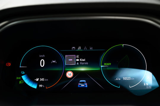 Renault ZOE dashboard