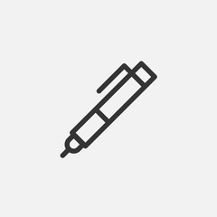pen icon vector illustration design